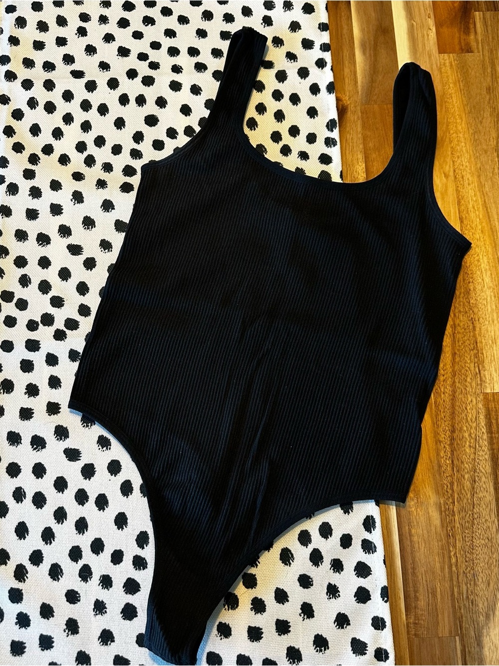 Colsie Ribbed Tank Bodysuit